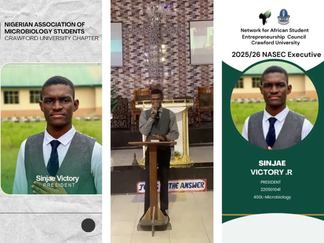 Disqualified, Then Crowned President of Three Different Bodies in One Year: The Campus Story That’ll Make You Rethink Rejection 🇳🇬
