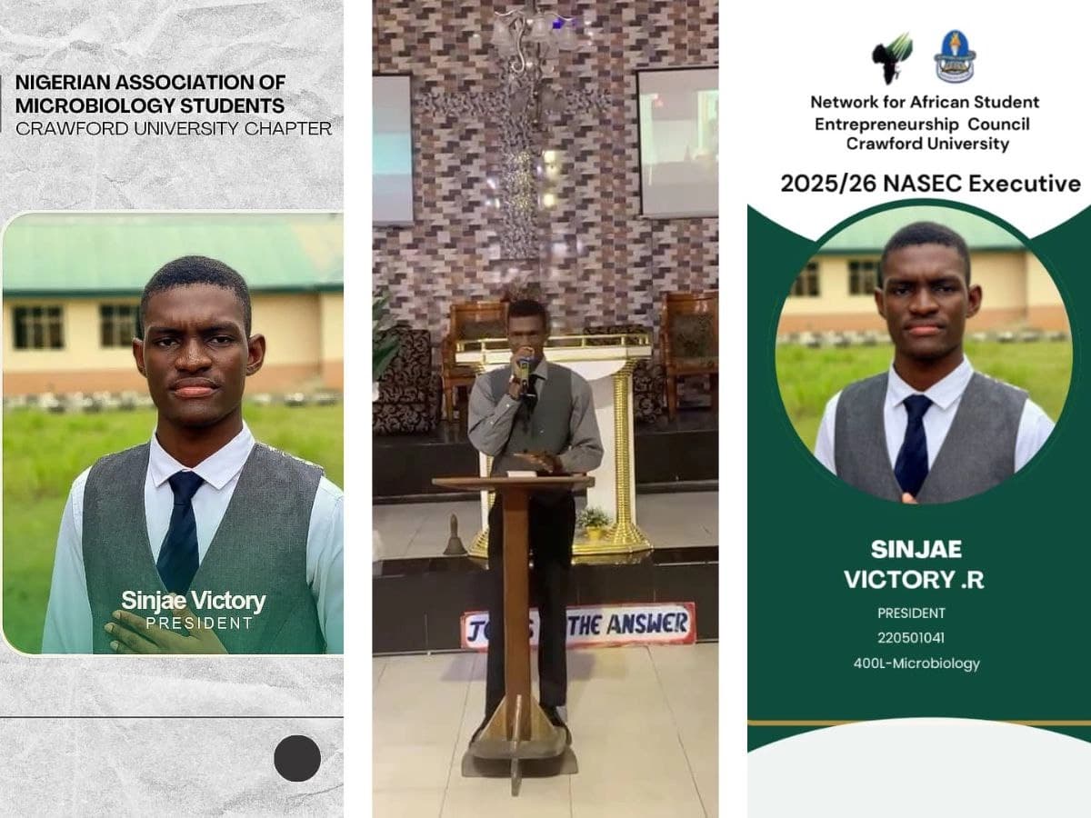 Disqualified, Then Crowned President of Three Different Bodies in One Year: The Campus Story That’ll Make You Rethink Rejection 🇳🇬