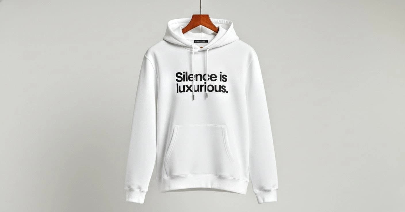 Silence Is Luxurious Hoodie