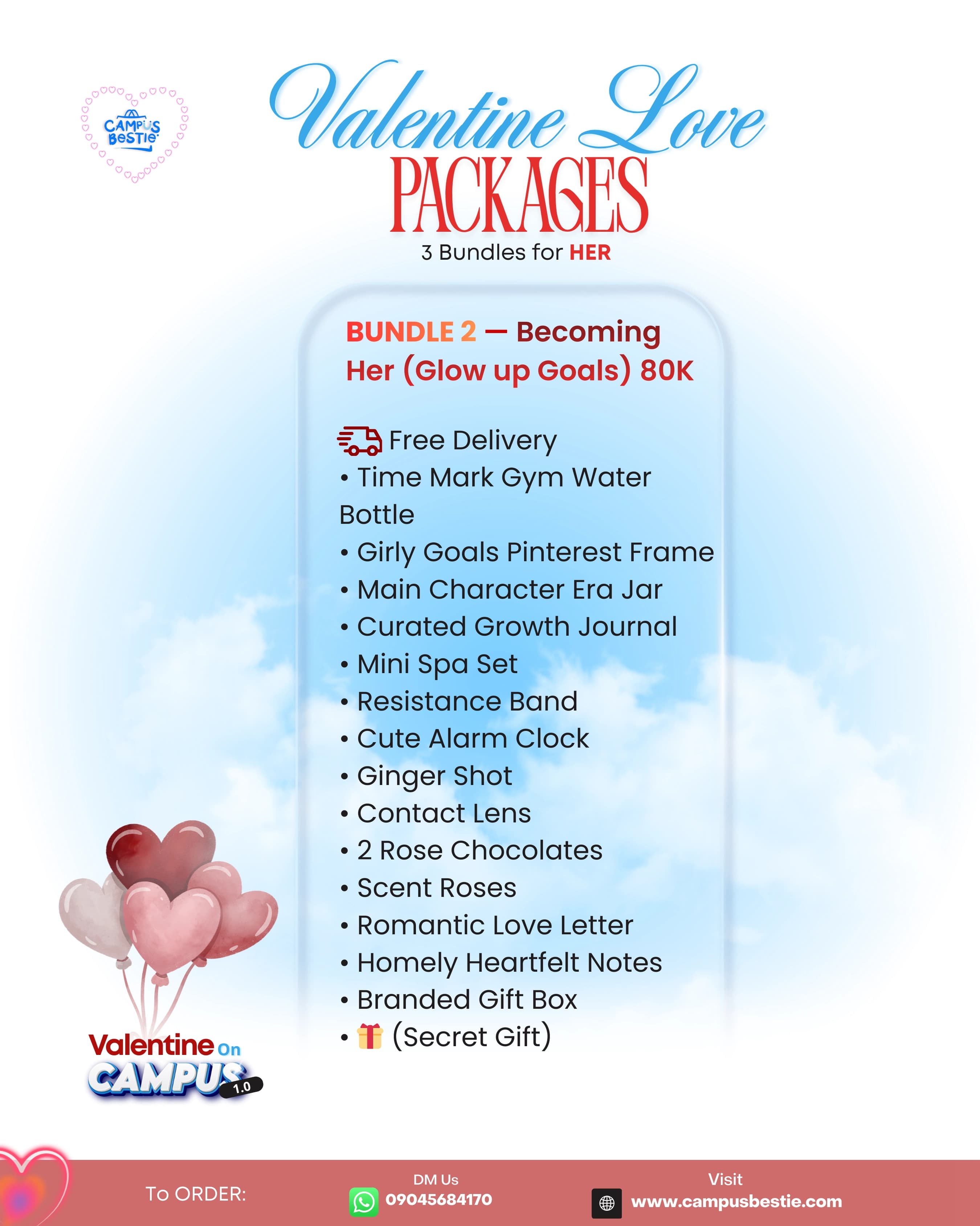 Valentine Becoming HER Package